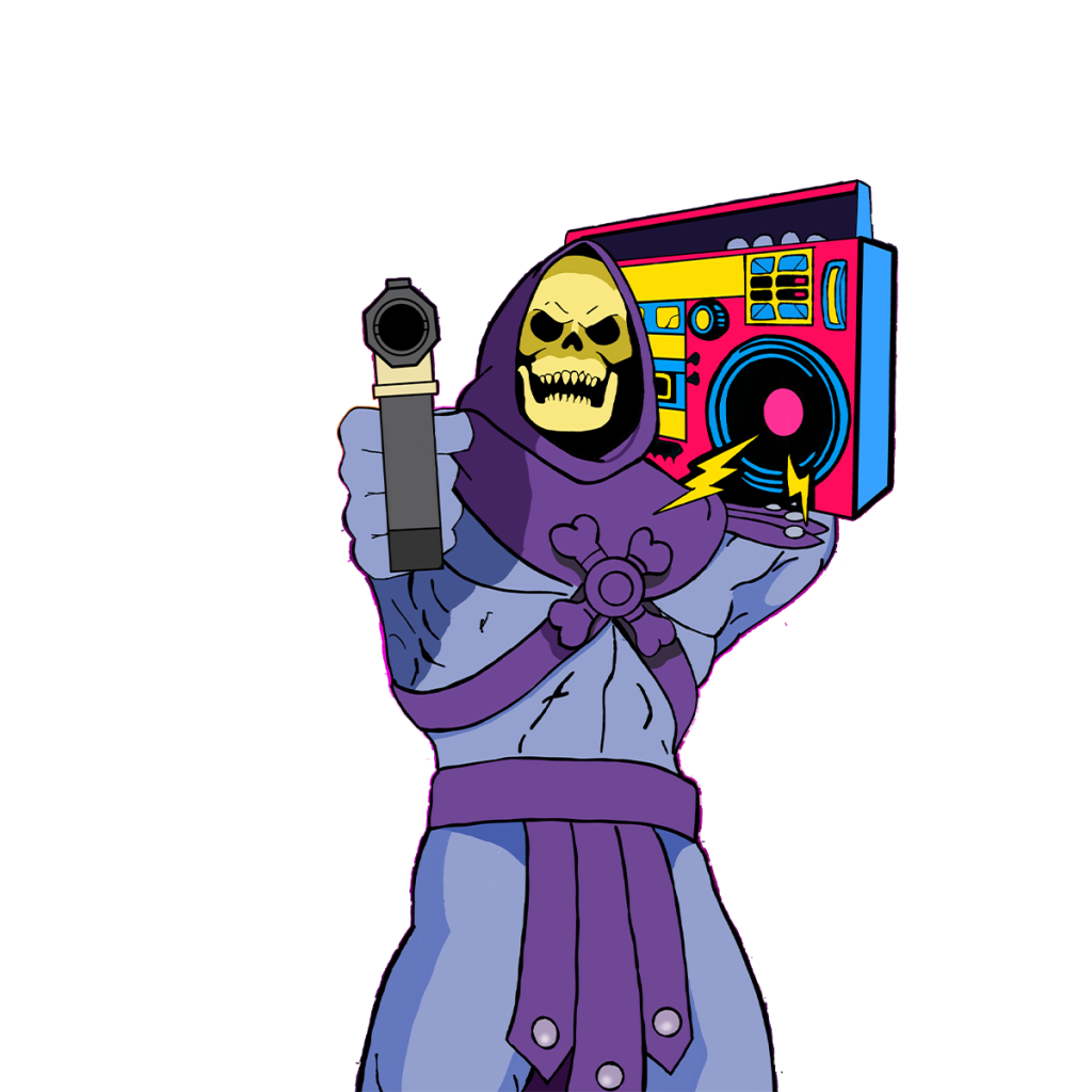 Skeletor Sticker - Leviathan Defense